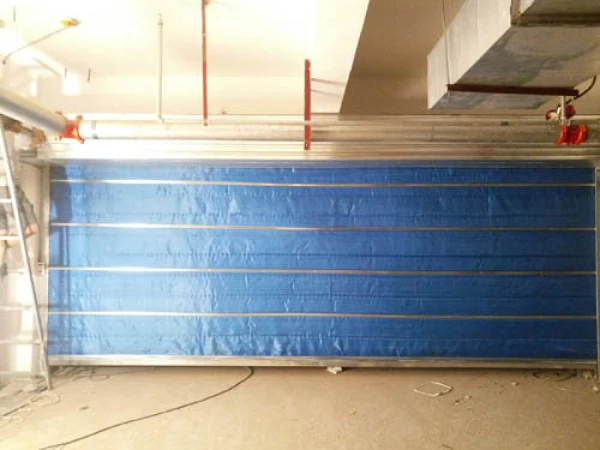 无机布防火卷帘门